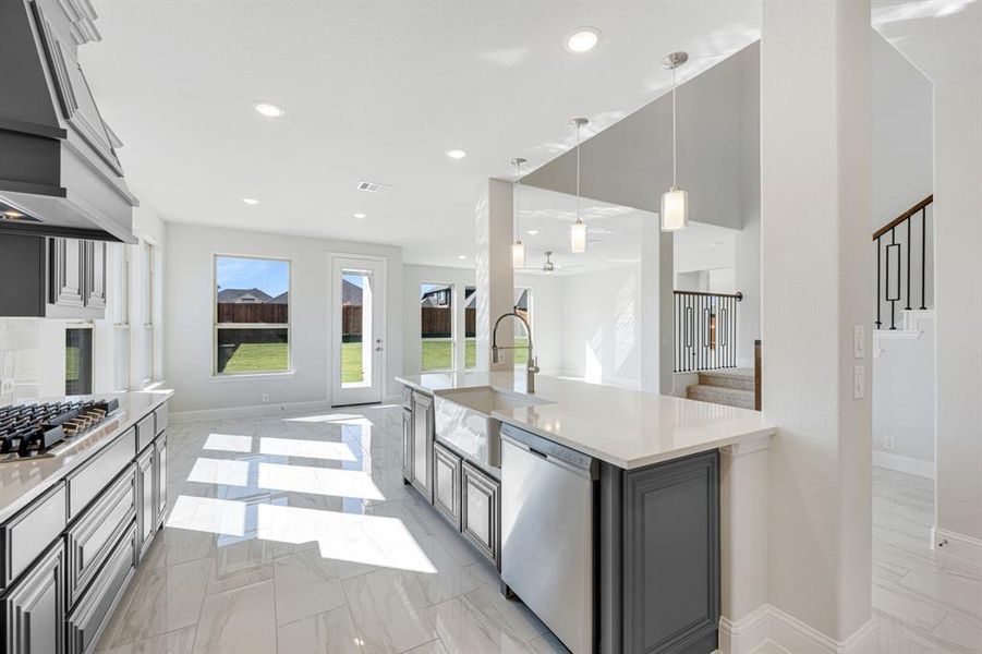 Furnished interior view inside a new home in Hampton Park, Glenn Heights (Image 20).