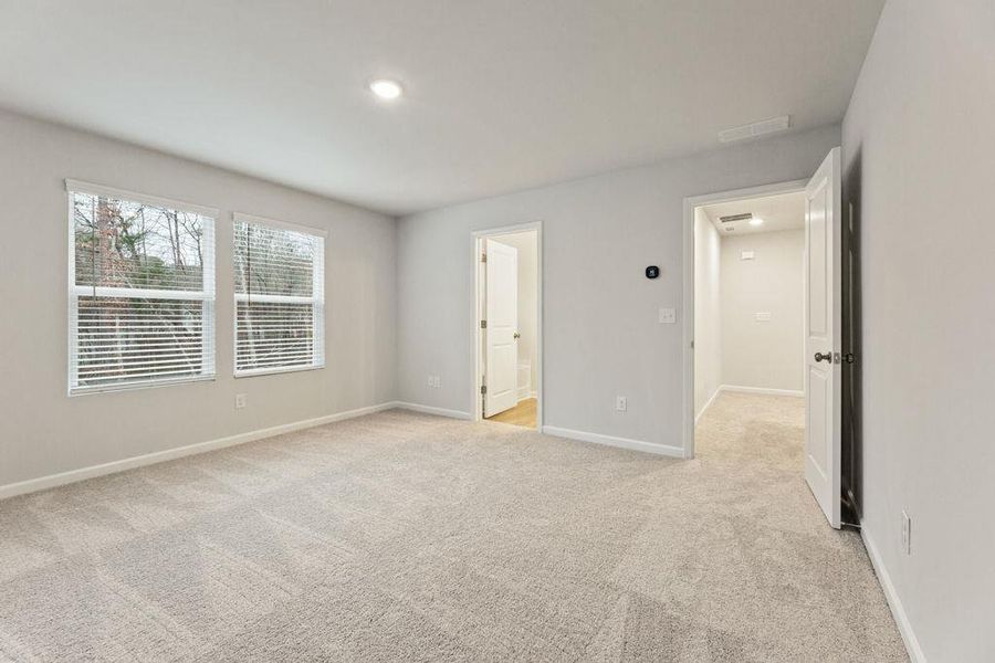 Spacious, unfurnished interior of a new home in Belleview Manor, Fairburn (Image 27). Spacious, unfurnished interior of a new home in Belleview Manor, Fairburn (Image 27).