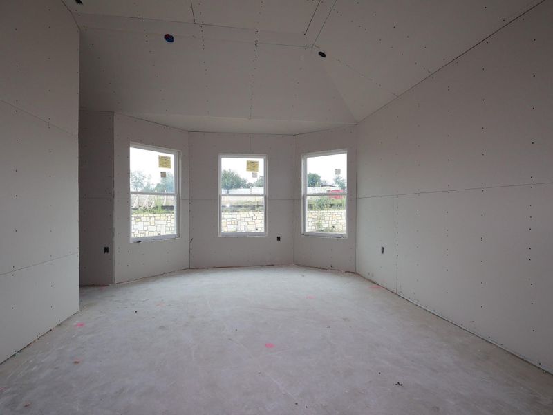 In-progress construction of a new home in Marble Creek Crossing, Austin, TX (Image 5).