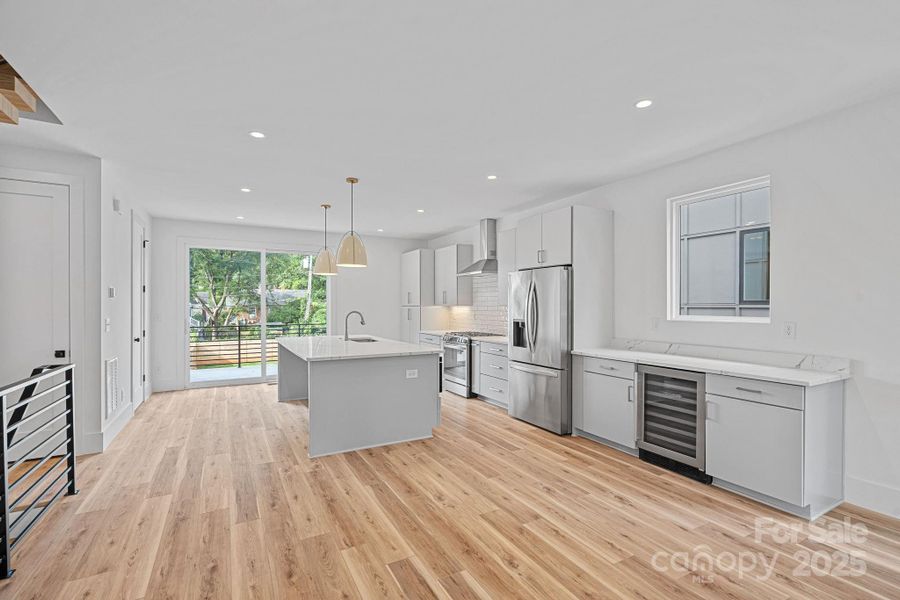 Furnished interior view inside a new home in , Charlotte (Image 9).