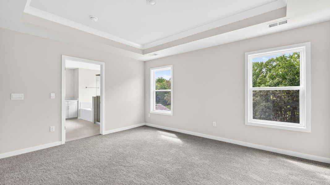 Spacious, unfurnished interior of a new home in Adams Glen, Greenville (Image 38). Spacious, unfurnished interior of a new home in Adams Glen, Greenville (Image 38).