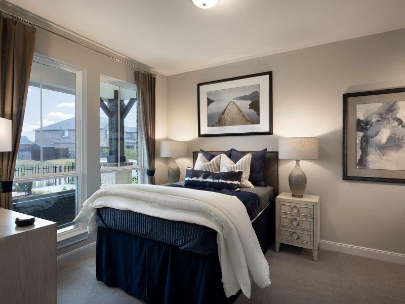 Photo is not of the actual home, but is an inspirational photo of builder’s model home and may depict options, furnishings, and/or decorator features that are not included