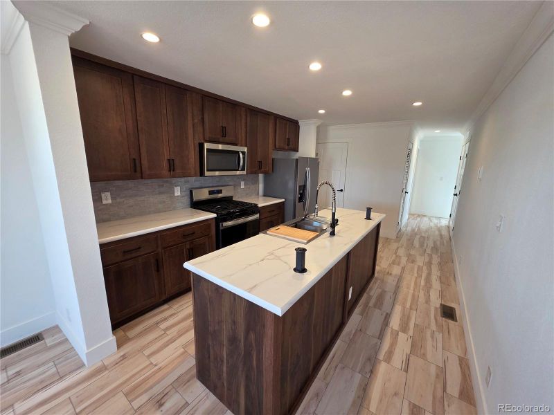 Furnished interior view inside a new home in , Williamsburg (Image 3). Furnished interior view inside a new home in , Williamsburg (Image 3).