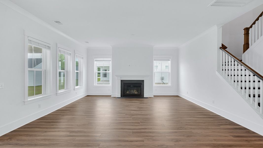 Representative furnished interior of a home built from the Keeneland II by DRB Homes in The Oaks, Mount Pleasant (Image 22). Representative furnished interior of a home built from the Keeneland II by DRB Homes in The Oaks, Mount Pleasant (Image 22).
