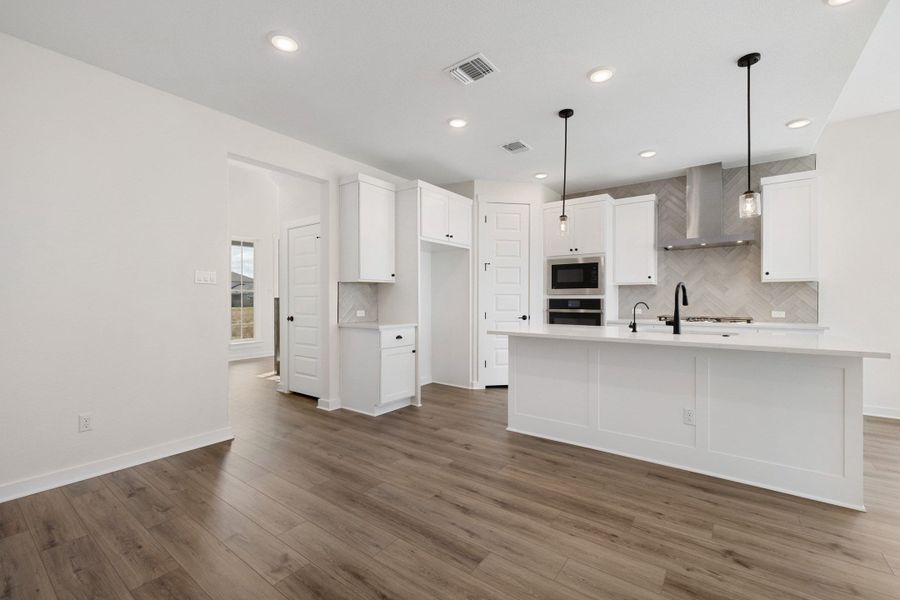 Furnished interior view inside a new home in Flora, Hutto (Image 10).