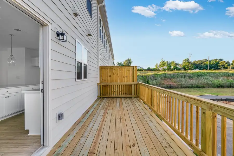 Exterior details and patio area of a home in Chandler Run, Tucker (Image 3).