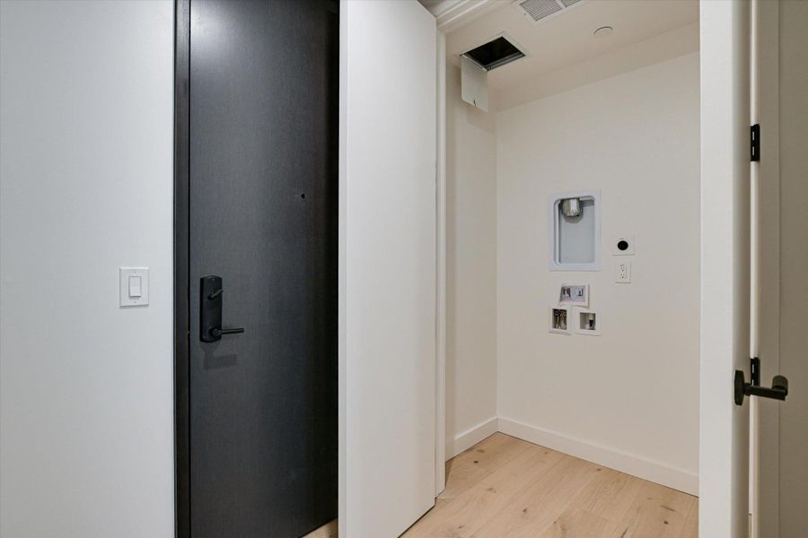 Close-up of interior finishes inside a home in , Austin (Image 12).