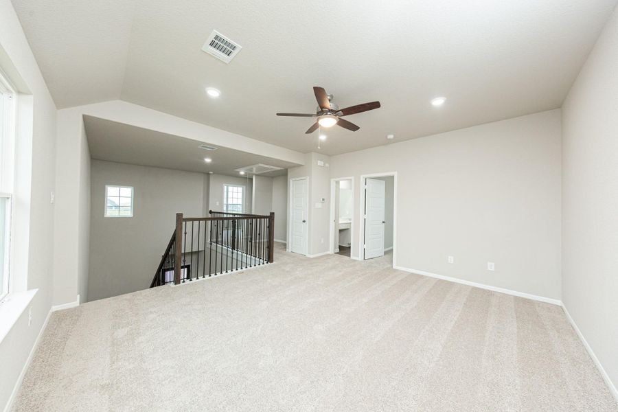 Spacious, unfurnished interior of a new home in River Ranch, Dayton (Image 17). Spacious, unfurnished interior of a new home in River Ranch, Dayton (Image 17).