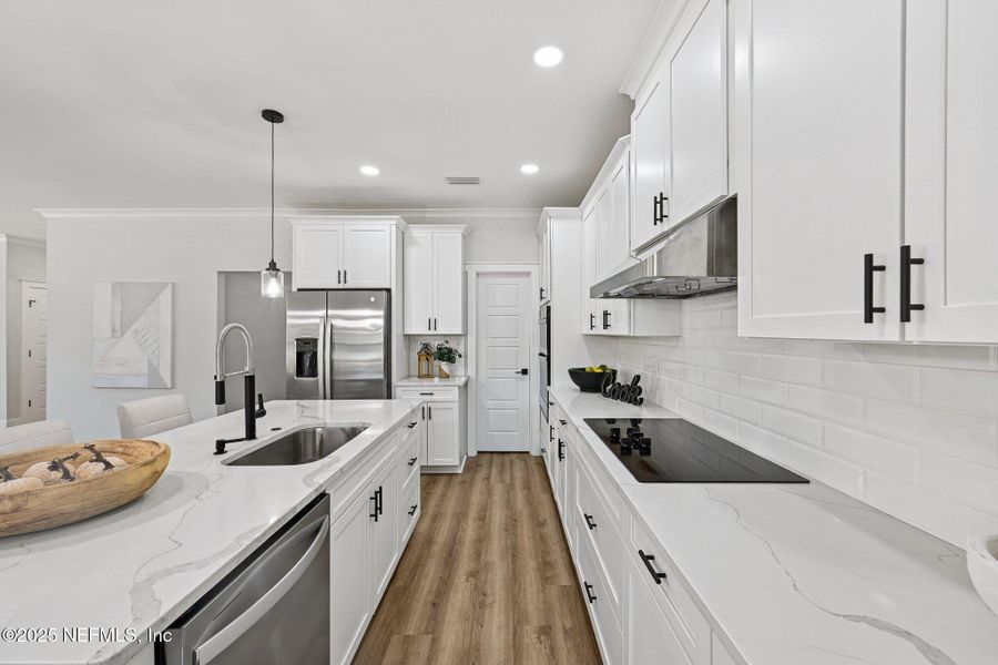 Furnished interior view inside a new home in , Fernandina Beach (Image 13).