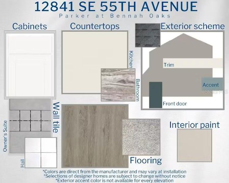 Sample of building materials used in homes in Bennah Oaks, Belleview (Image 3). Sample of building materials used in homes in Bennah Oaks, Belleview (Image 3).