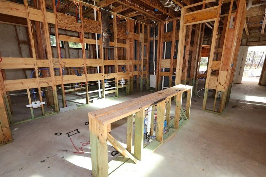 In-progress construction of a new home in ARTAVIA 50' Homesites, Conroe, TX (Image 8). In-progress construction of a new home in ARTAVIA 50' Homesites, Conroe, TX (Image 8).