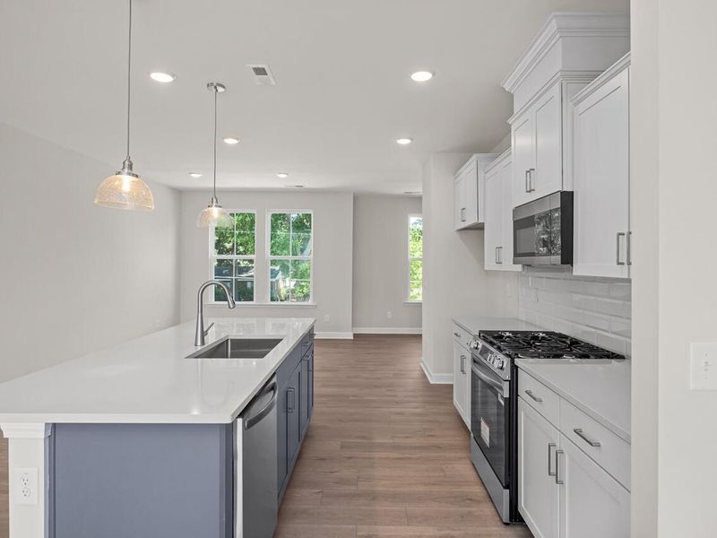 Furnished interior view inside a new home in Camden Park, Knightdale (Image 5).