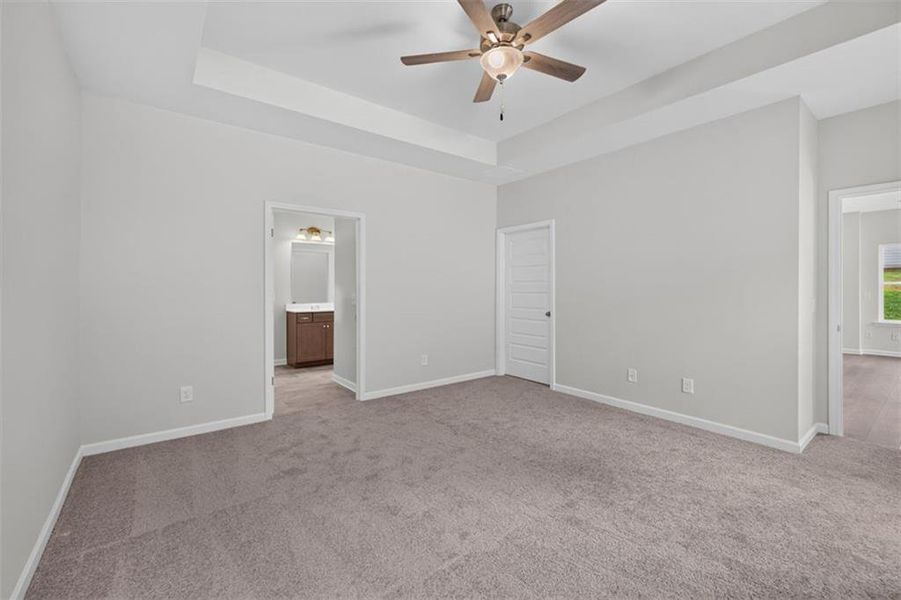 Spacious, unfurnished interior of a new home in Summerfield Place, Carrollton (Image 23). Spacious, unfurnished interior of a new home in Summerfield Place, Carrollton (Image 23).