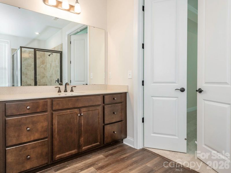 Furnished interior view inside a new home in , Charlotte (Image 15). Furnished interior view inside a new home in , Charlotte (Image 15).