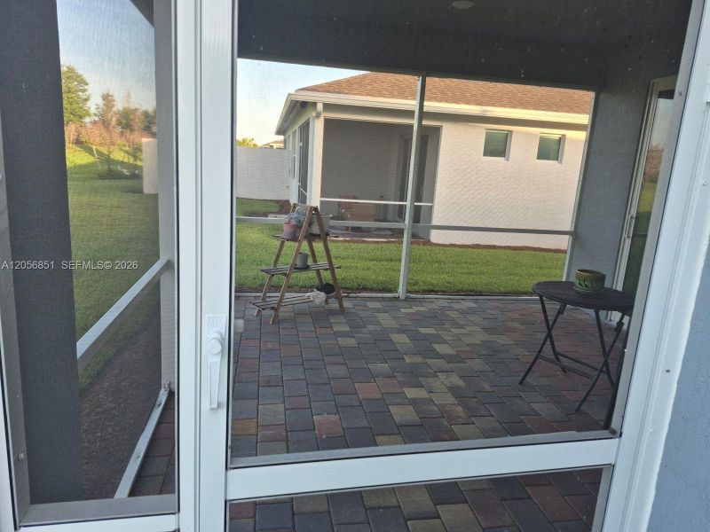 Exterior details and patio area of a home in , Port St. Lucie (Image 18). Exterior details and patio area of a home in , Port St. Lucie (Image 18).