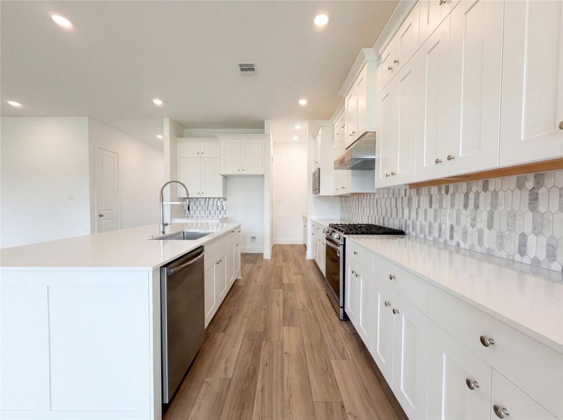 Furnished interior view inside a new home in , Porter (Image 5).