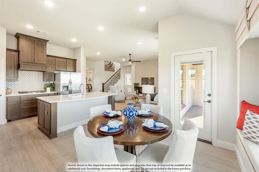 Furnished interior view inside a new home in East Oak Creek, Commerce (Image 21). Furnished interior view inside a new home in East Oak Creek, Commerce (Image 21).