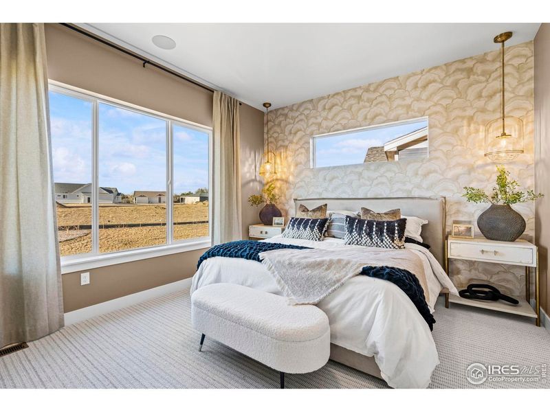 Furnished interior view inside a new home in , Fort Collins (Image 8).