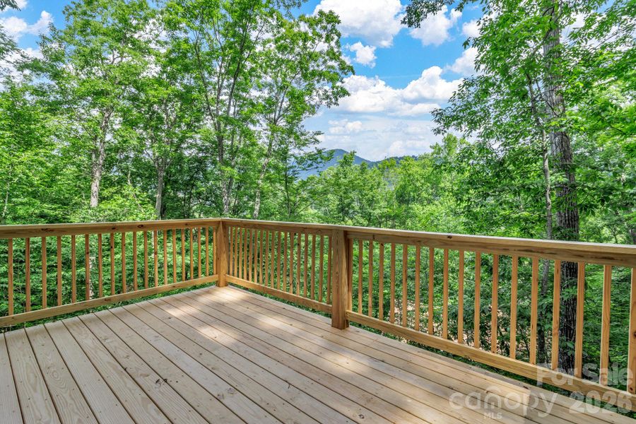Exterior details and patio area of a home in , Maggie Valley (Image 2). Exterior details and patio area of a home in , Maggie Valley (Image 2).