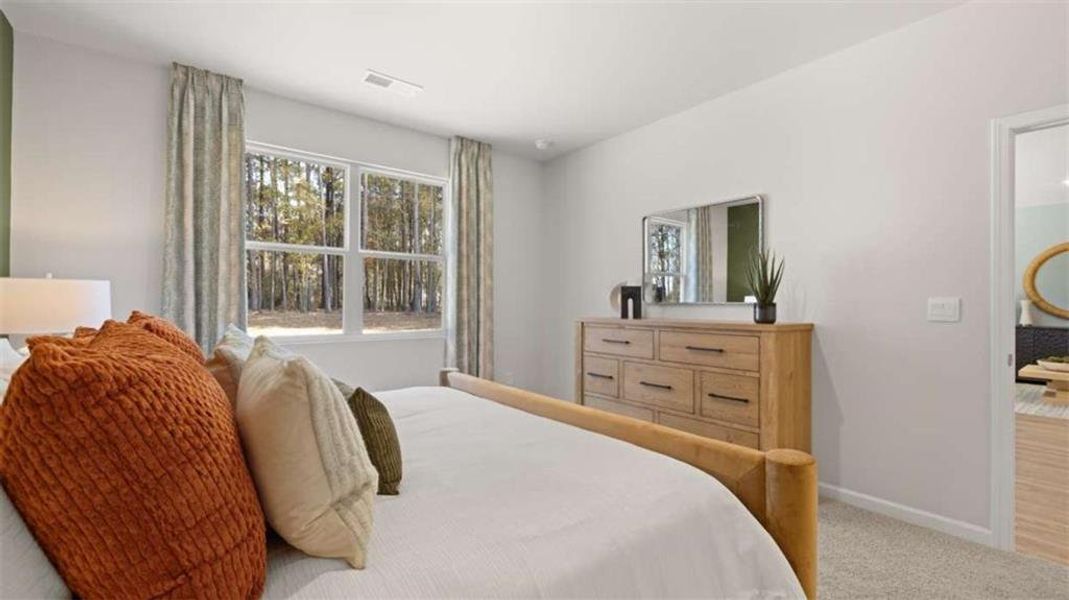 Furnished interior view inside a new home in Poplar Preserve, Newnan (Image 13).