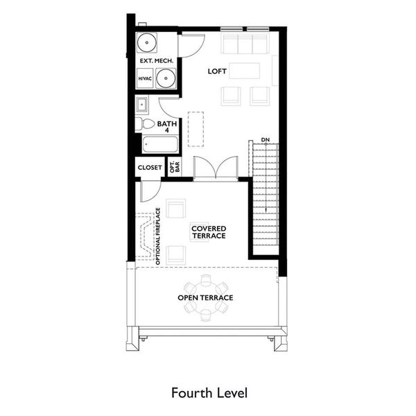 2D floor plan layout of this home in Hayden Westside, Atlanta, GA (Image 16). 2D floor plan layout of this home in Hayden Westside, Atlanta, GA (Image 16).