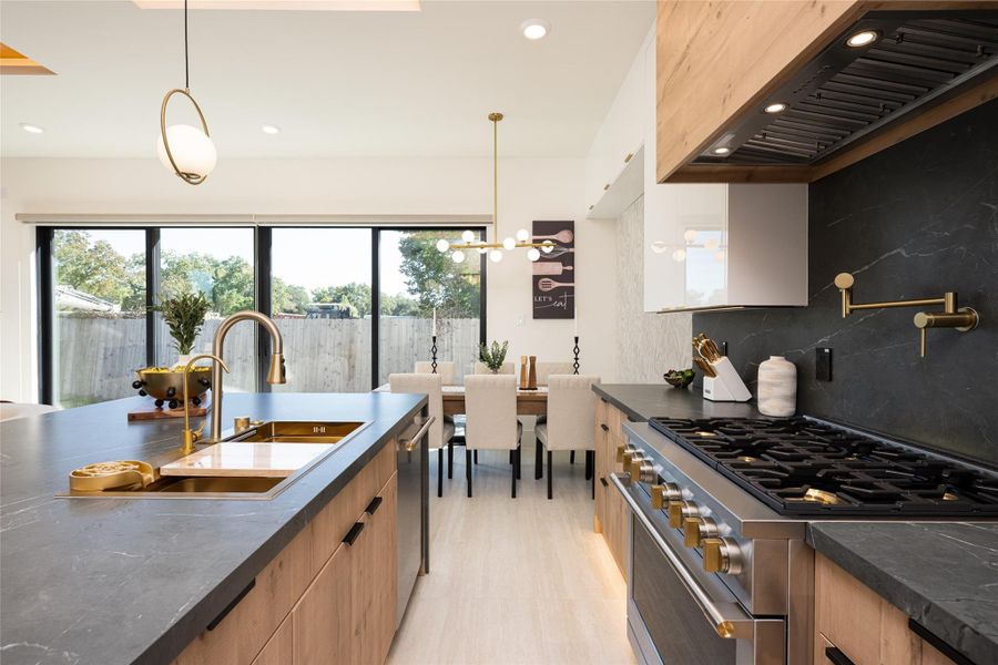 Furnished interior view inside a new home in , Stafford (Image 12).