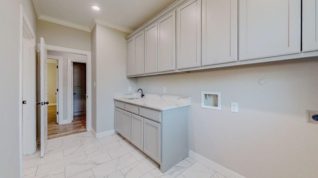 Furnished interior view inside a new home in , Beaumont (Image 5).