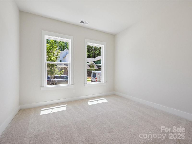 Spacious, unfurnished interior of a new home in North Creek Village, Huntersville (Image 23).