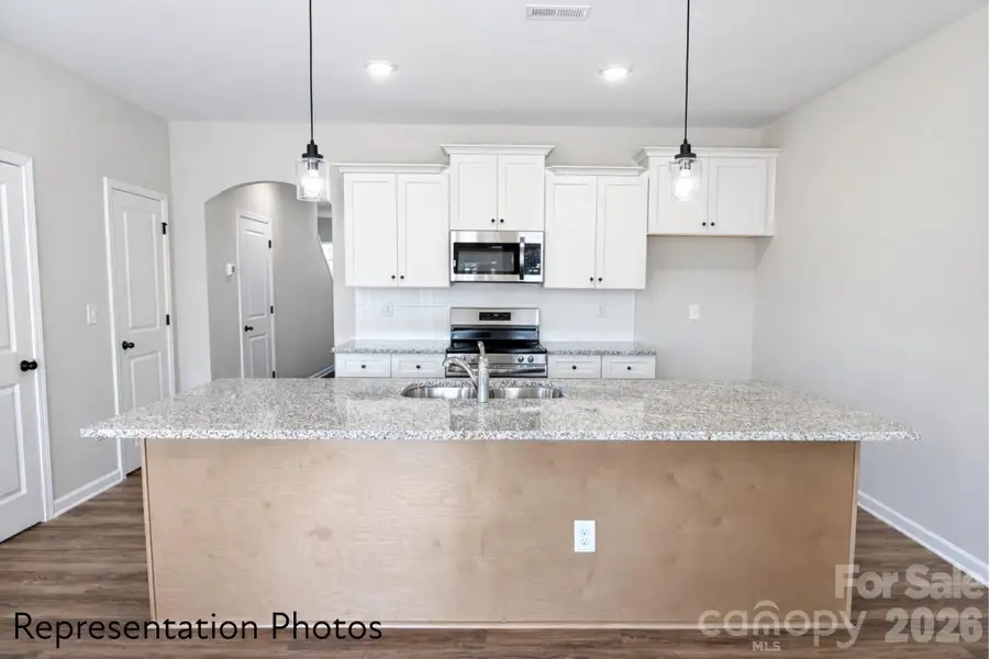 Furnished interior view inside a new home in , Charlotte (Image 3).