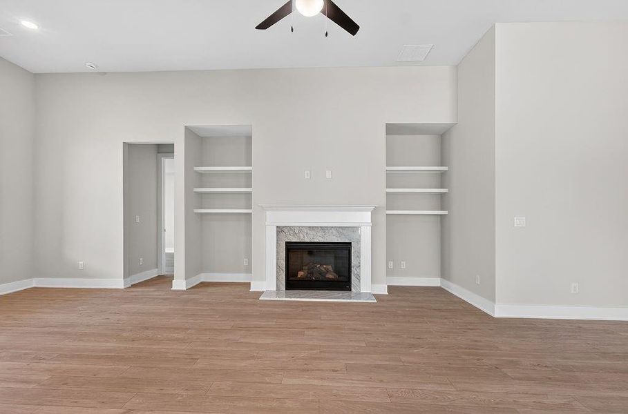 Spacious, unfurnished interior of a new home in The Manor at Gainesville Township, Gainesville (Image 27).