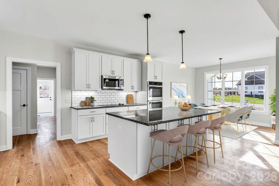 Furnished interior view inside a new home in , Salisbury (Image 13).