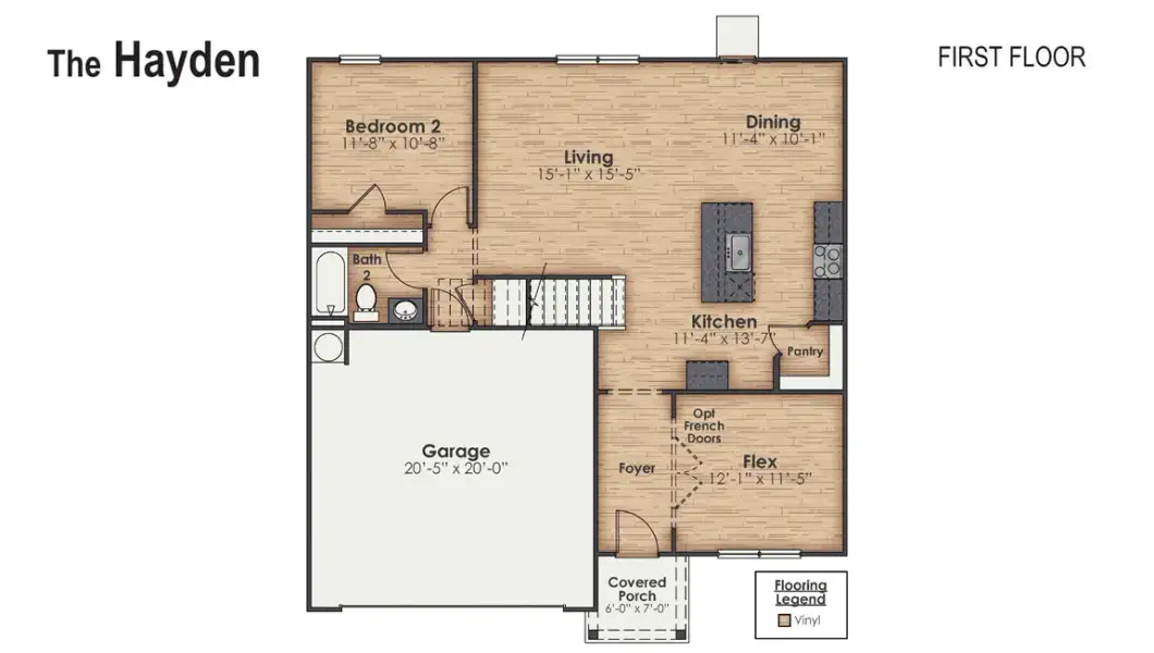 2D floor plan layout of this home in Merchant Point, Jacksonville, NC (Image 5). 2D floor plan layout of this home in Merchant Point, Jacksonville, NC (Image 5).