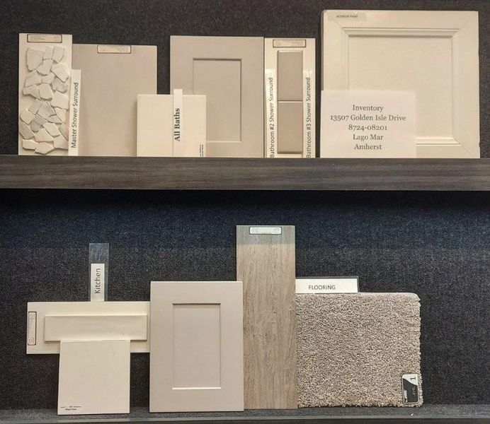 Sample of building materials used in homes in Lago Mar, Texas City (Image 16).