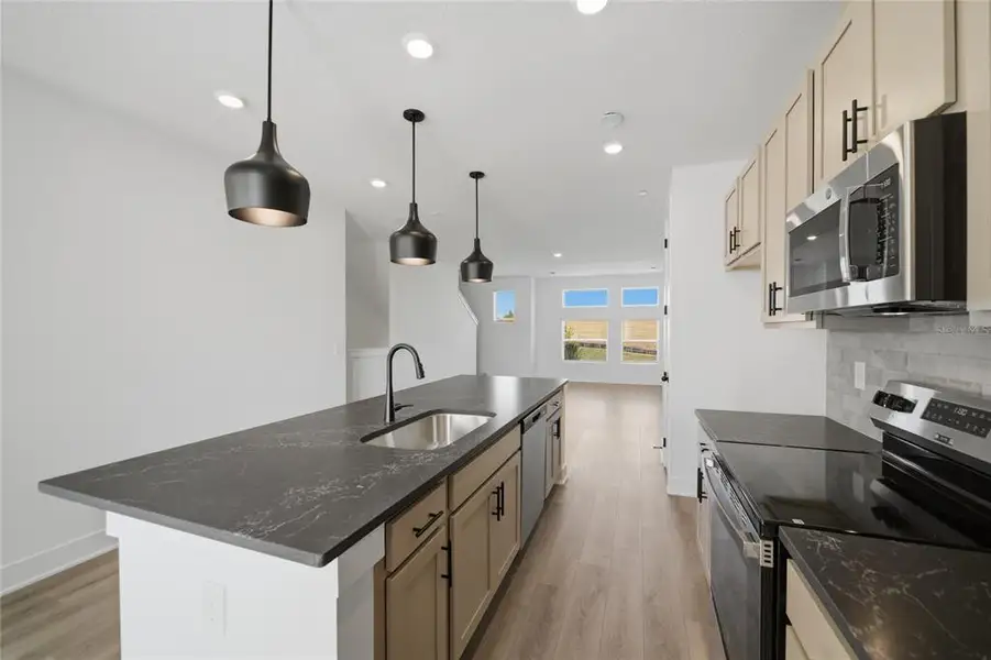 Furnished interior view inside a new home in , Winter Garden (Image 9). Furnished interior view inside a new home in , Winter Garden (Image 9).