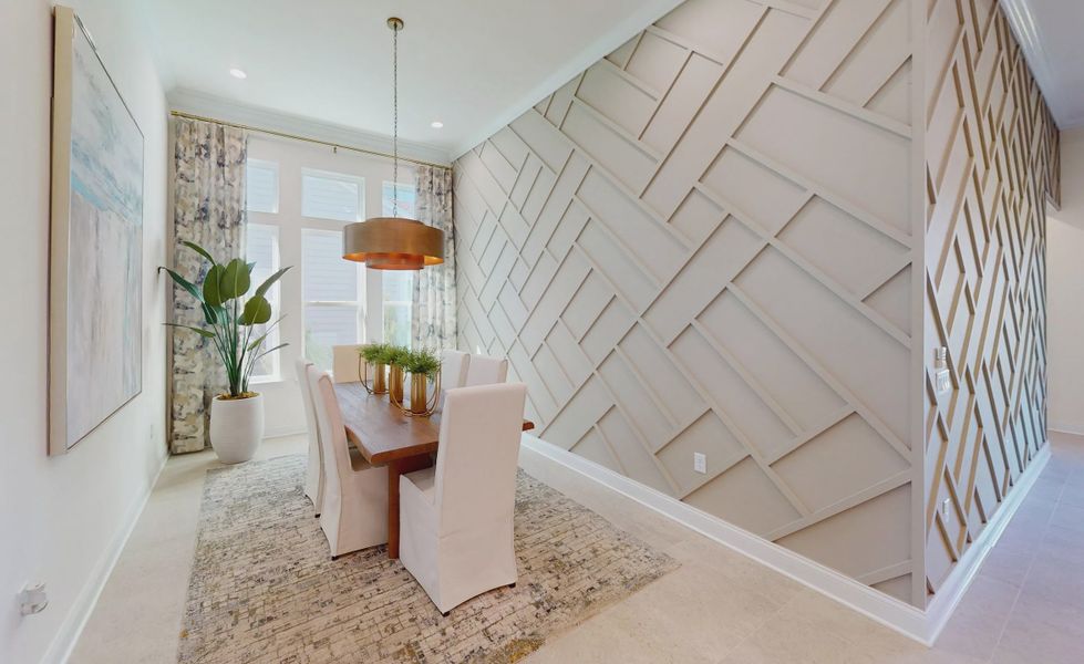 Furnished interior view inside a new home in Oakmont, Gainesville (Image 30).