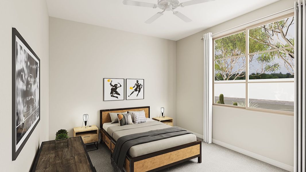 Representative furnished interior of a home built from the Calderwood Plan 4504 by Tri Pointe Homes in Soleo, San Tan Valley (Image 13).