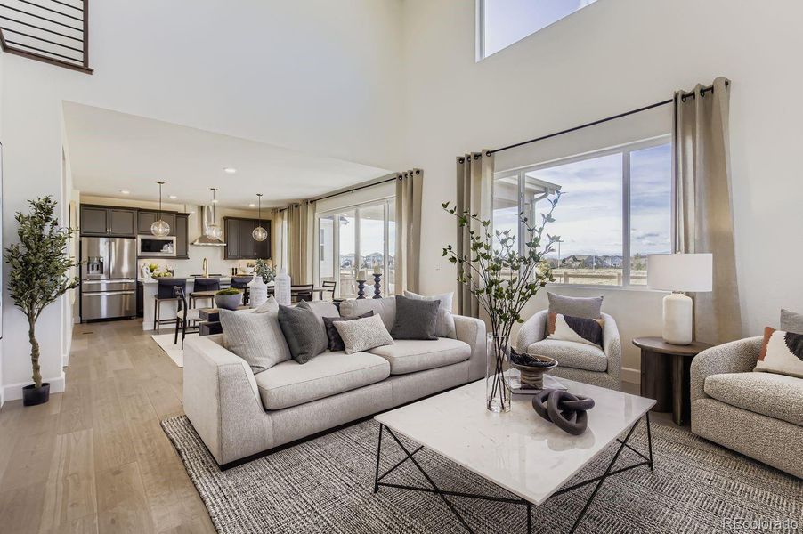 INTERIOR PHOTOS ARE WILLOW MODEL HOME.