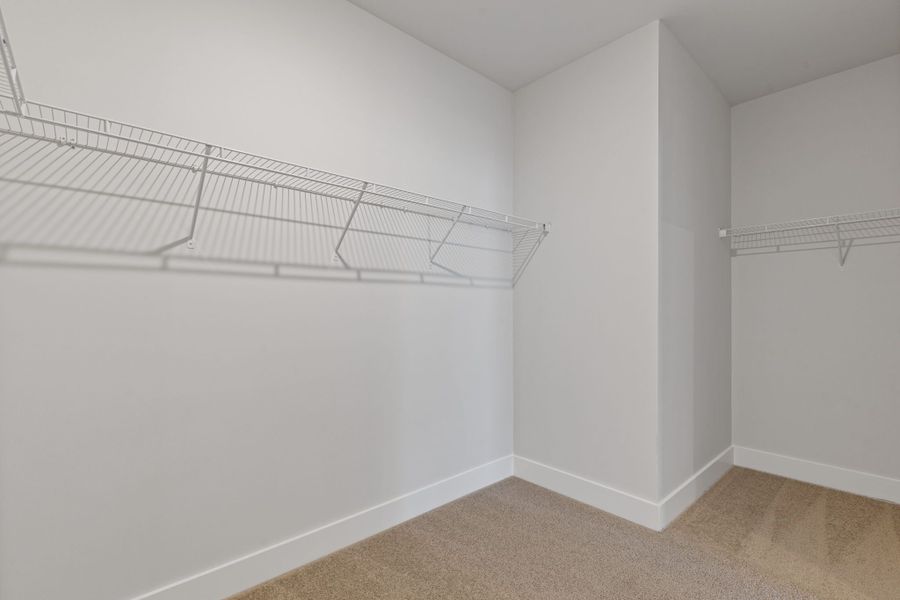 Representative unfurnished interior of a home built from the Stafford by Crawford Creek Communities in Red Bird Manor, Jefferson (Image 40).