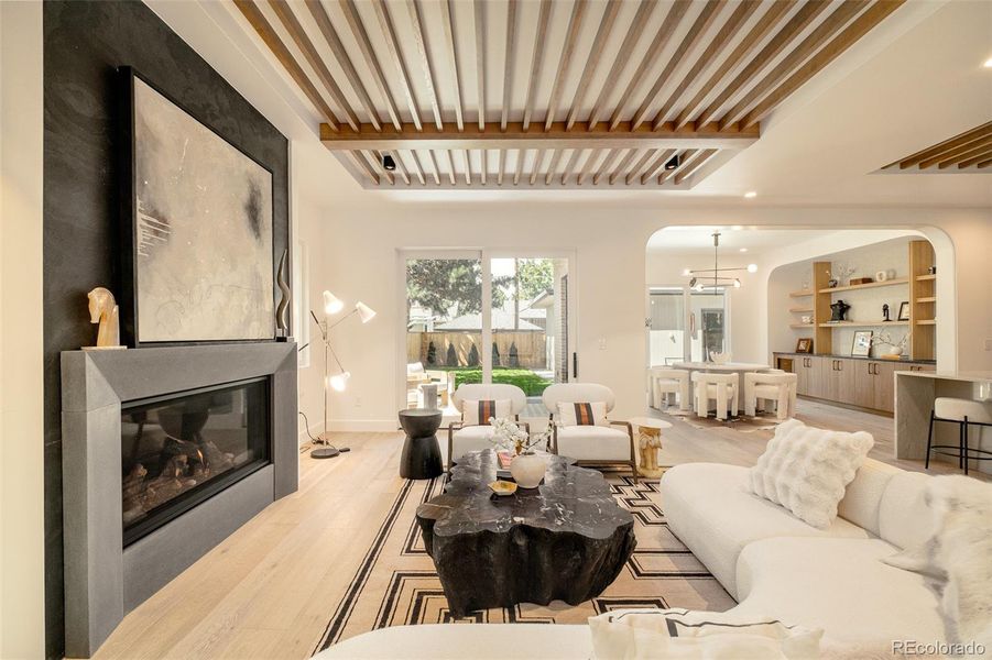 Furnished interior view inside a new home in , Denver (Image 28).