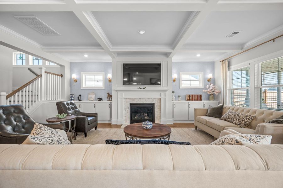 Furnished interior view inside a new home in , Summerville (Image 16).