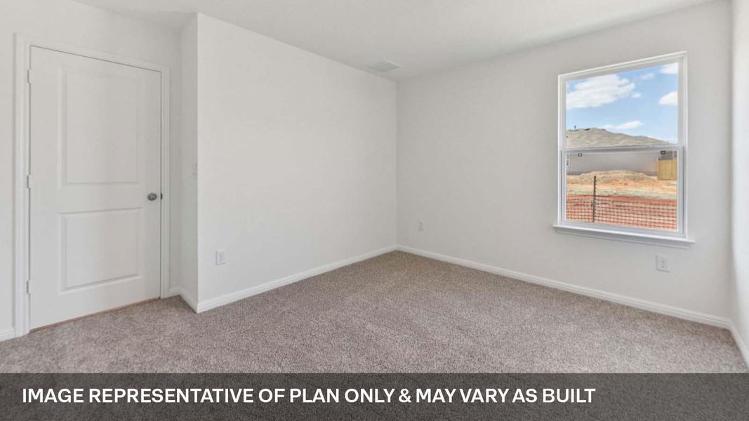 Spacious, unfurnished interior of a new home in Carillon, Manor (Image 22).