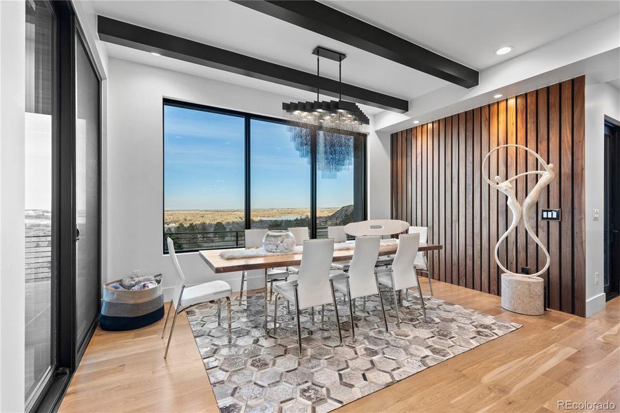 Furnished interior view inside a new home in , Littleton (Image 38).