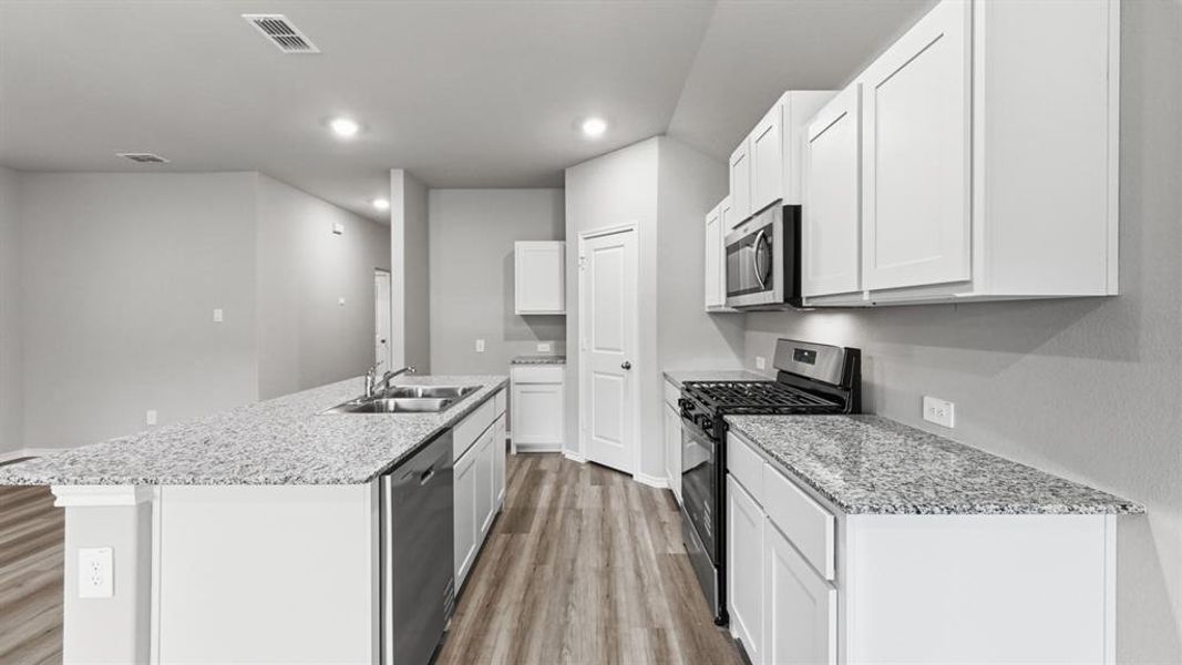 Furnished interior view inside a new home in Legado, Cleburne (Image 4).
