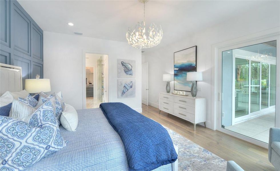 Furnished interior view inside a new home in Veranda Bay, Flagler Beach (Image 41).