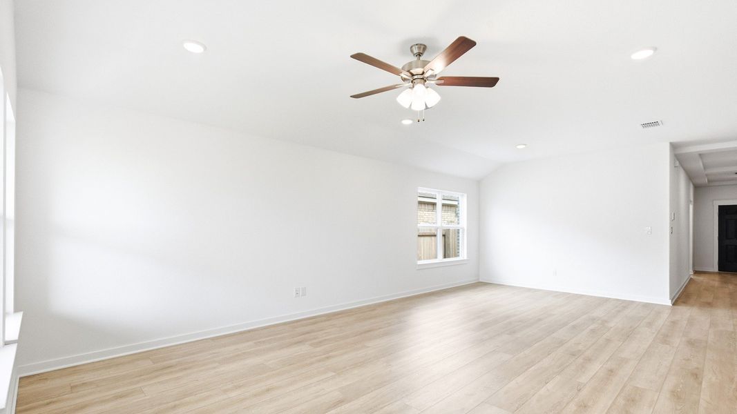 Furnished interior view inside a new home in Infinity Square, Kyle (Image 6).
