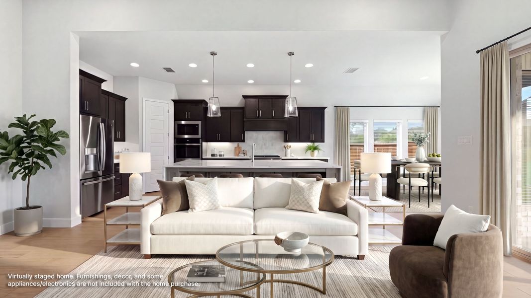 Furnished interior view inside a new home in Lakewood Village, Lakewood Village (Image 8). Furnished interior view inside a new home in Lakewood Village, Lakewood Village (Image 8).