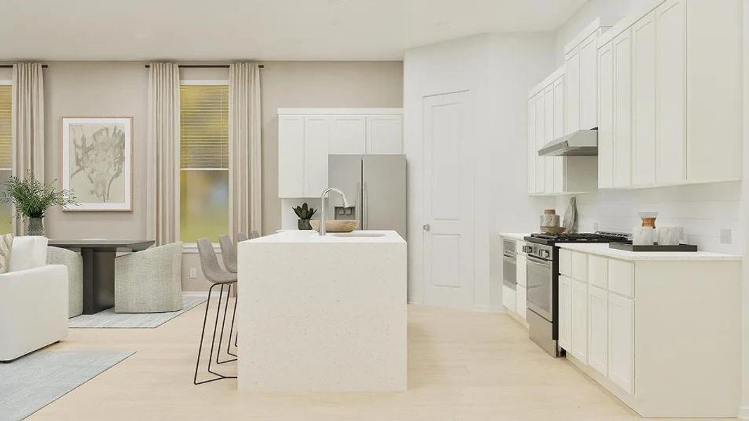 Furnished interior view inside a new home in , Salado (Image 12).