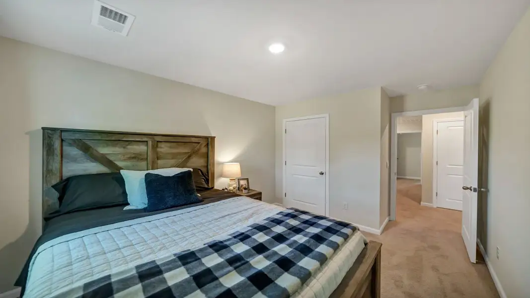 Furnished interior view inside a new home in Hunter's Branch Townhomes, Hopkins (Image 16).