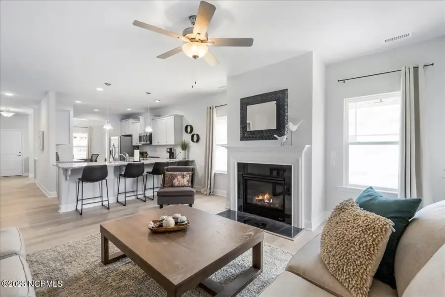Representative furnished interior of a home built from the 1727 by Adams Homes in Ham Farm, La Grange (Image 13).