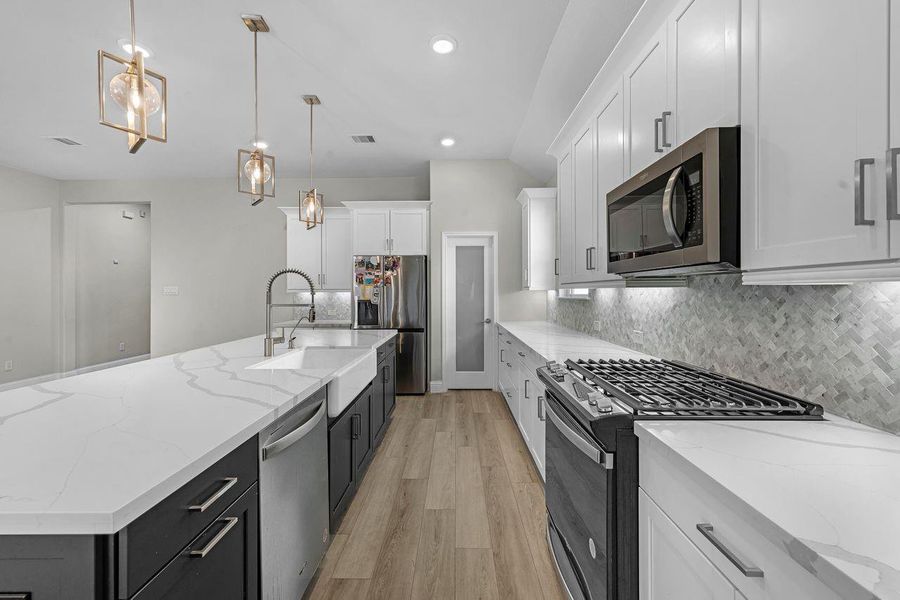 Furnished interior view inside a new home in , Humble (Image 9).